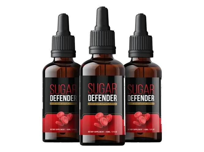 Three bottles of Sugar Defender